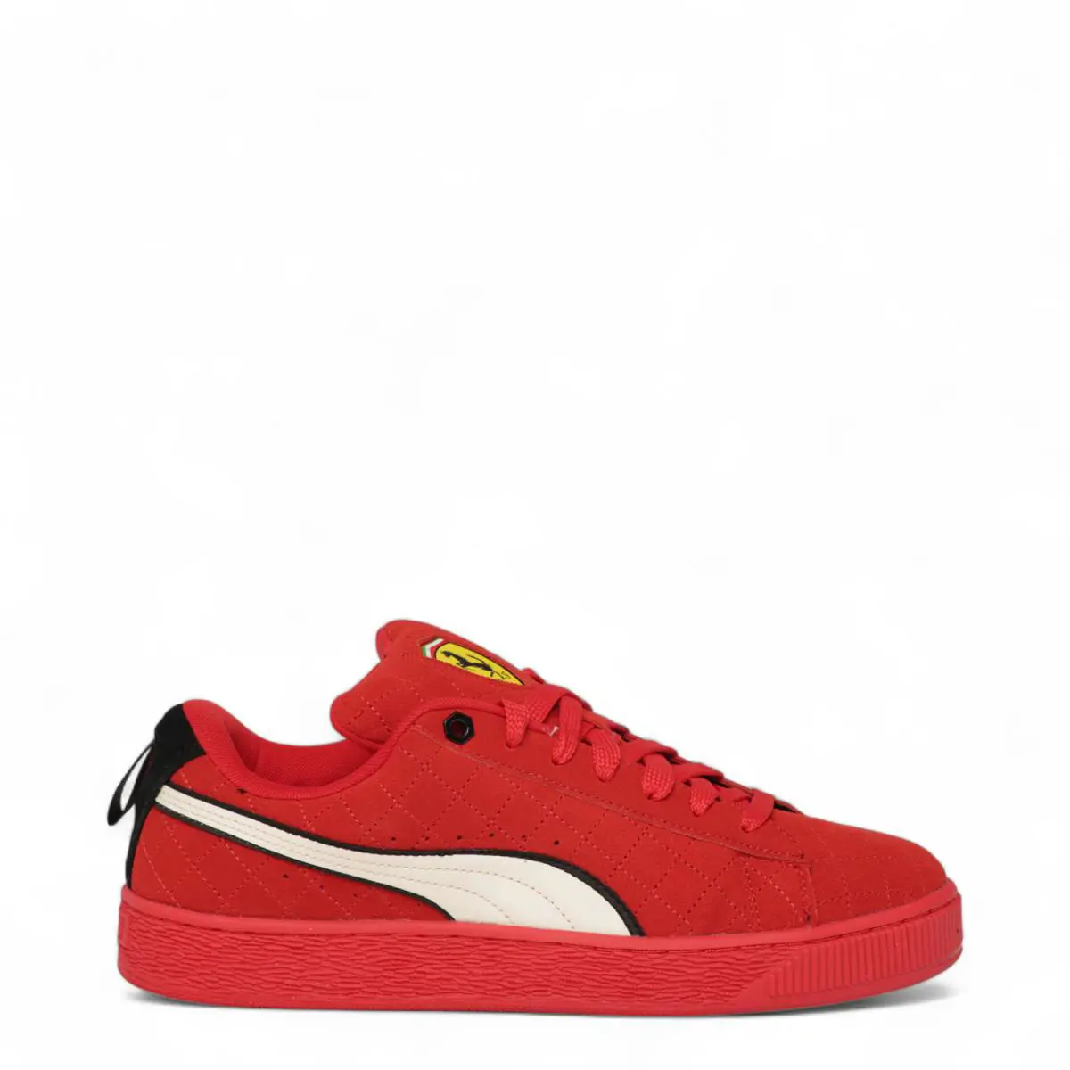 Puma Men`s Scuderia Ferrari Suede XL Hero Sneakers 308798 02 - W/box - Rosso Corsa