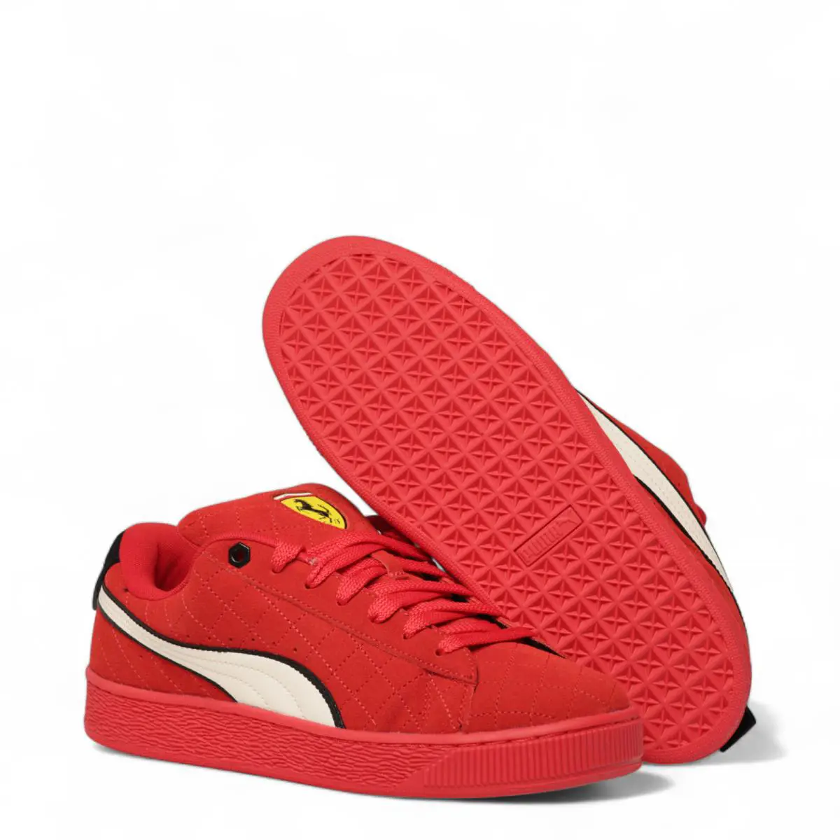 Puma shoes - Puma Ferrari Suede XL Hero - 308798 02 - Rosso Corsa 4