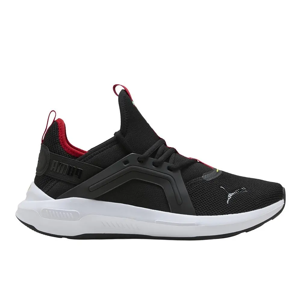 Puma Scuderia Ferrari Softride Nzo 5 Lace Up Mens Black Sneakers Casual Shoes 3