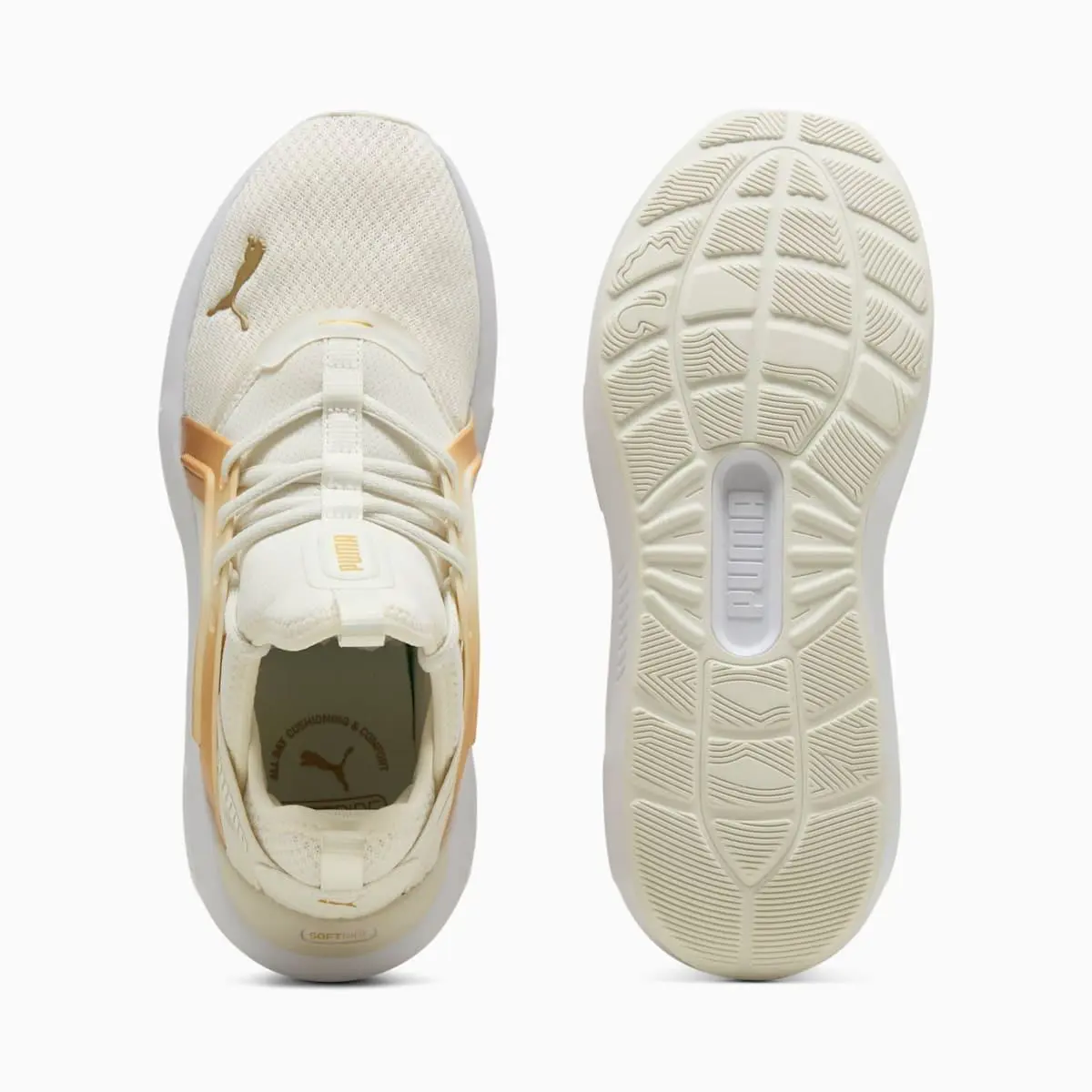 Puma shoes - WARM WHITE/GOLD/BLACK 8