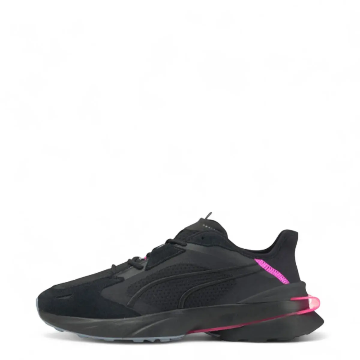 Puma shoes - Puma Powerframe OP-1 - Powerframe - 381599 02 - Black/Aged Silver/Pink 1