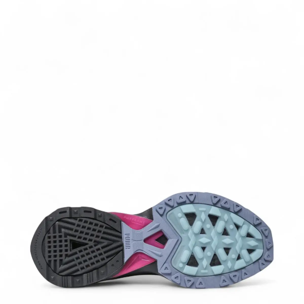 Puma shoes - Puma Powerframe OP-1 - Powerframe - 381599 02 - Black/Aged Silver/Pink 3