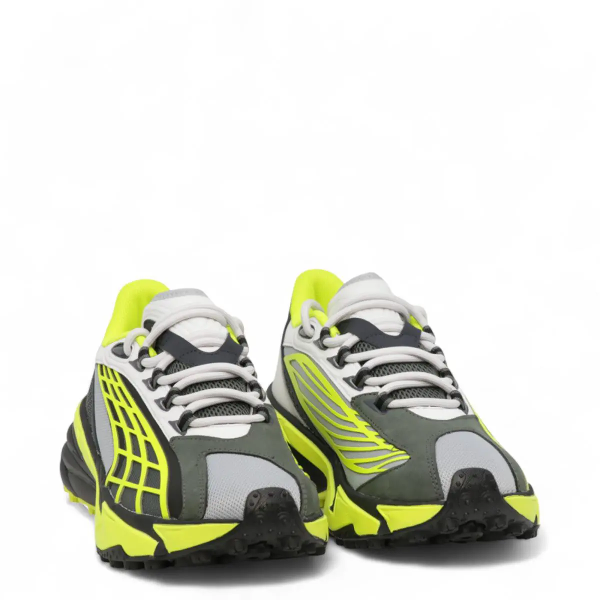 Puma shoes - Puma Spirex Sci-Fi - Spirex - 398428 01 - Grey/Lime/Black 1