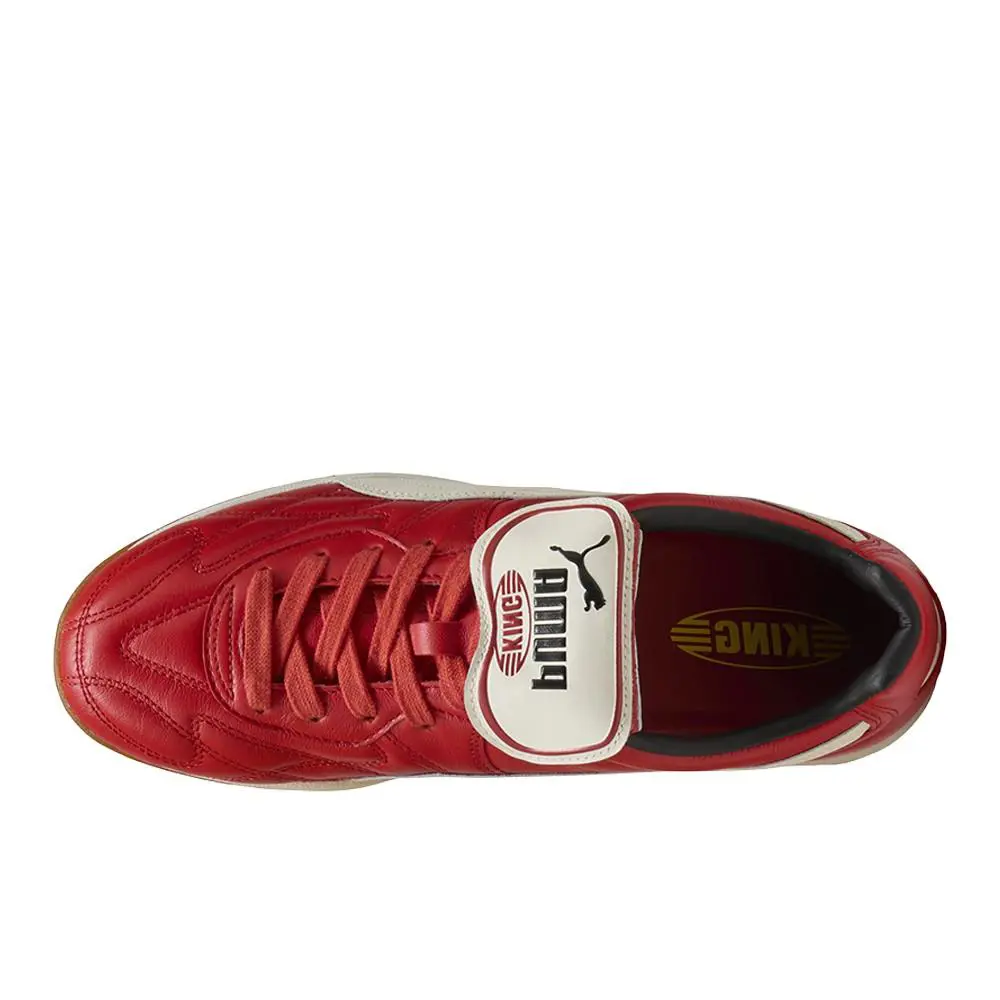 Puma shoes - PUMA King Indoor Lace Up - 40168303 - Red 2