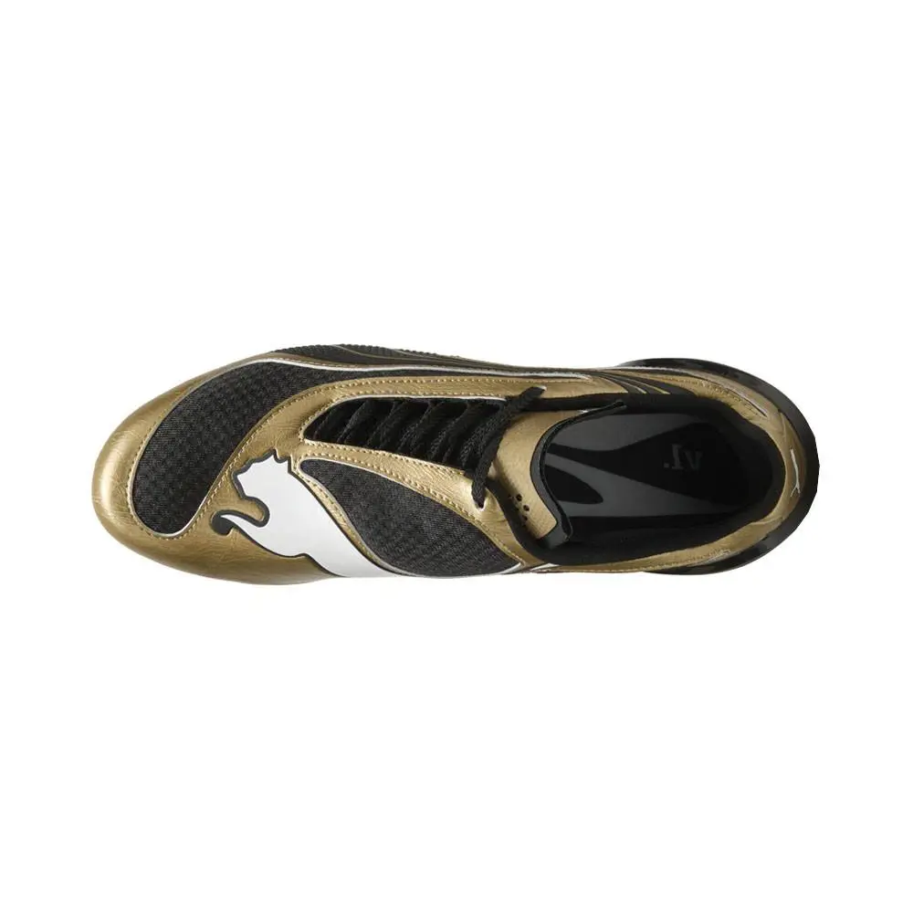 Puma shoes - PUMA V S1 Metallic Lace Up - 40295304 - Gold 8