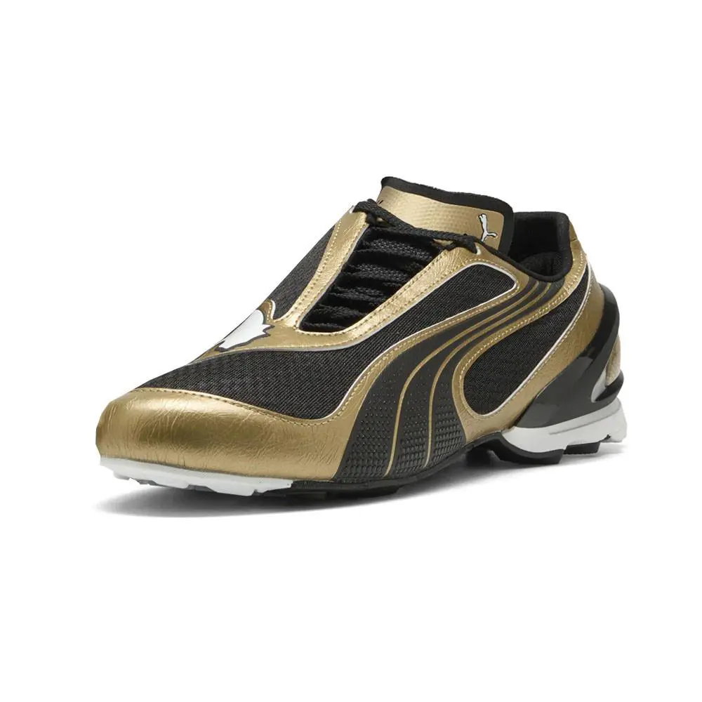 Puma shoes - PUMA V S1 Metallic Lace Up - 40295304 - Gold 6