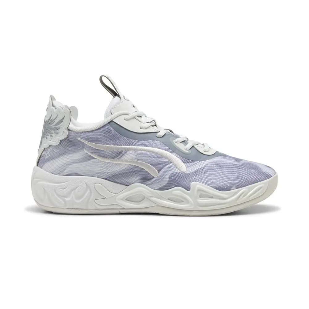 Puma X Lamelo Ball Mb.04 Lo Team Basketball Mens Grey Sneakers Athletic Shoes - Grey