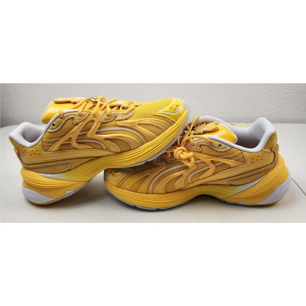 Puma shoes - Puma Inverse Tails Jr. - Inverse Tails - 404402-01 - Yellow (UPC: 198551964244) 10