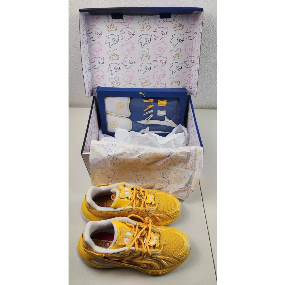 Puma shoes - Puma Inverse Tails Jr. - Inverse Tails - 404402-01 - Yellow (UPC: 198551964244) 11