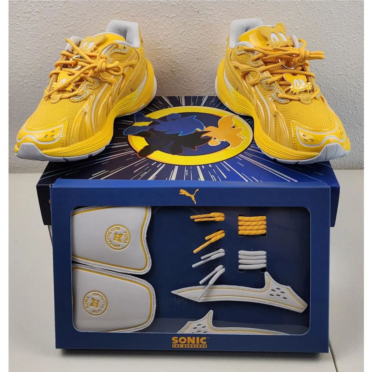Puma shoes - Puma Inverse Tails Jr. - Inverse Tails - 404402-01 - Yellow (UPC: 198551964244) 1