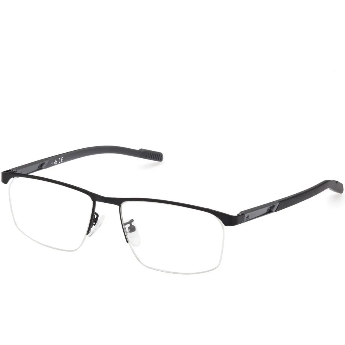 Adidas Sport SP 5050 Matte Black / Black/monocolor 002 Size 55 Eyeglasses