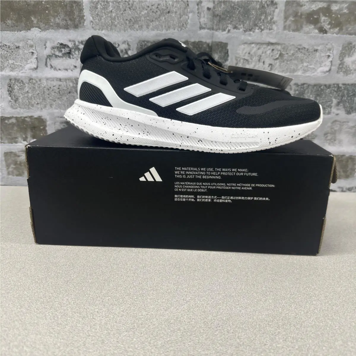 Adidas shoes - adidas Runfalcon - Runfalcon - JR5090 - Black & White (UPC: 0195703354380) 2