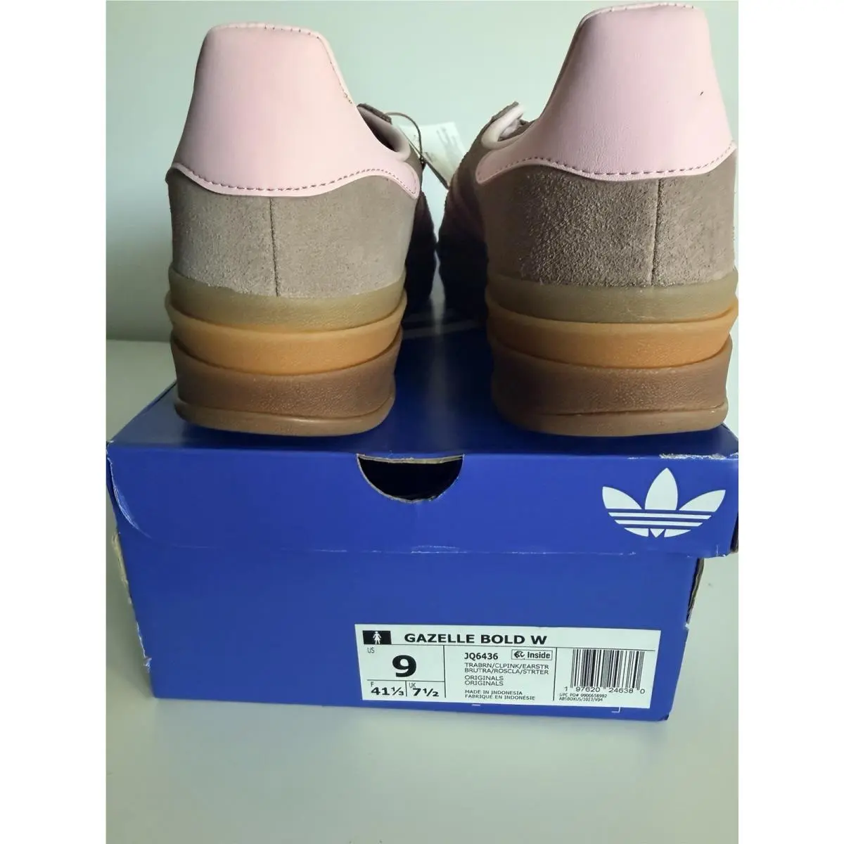 Adidas shoes - adidas Gazelle - Gazelle - JQ6436 - Brown, Manufacturer: Trace Brown/Clear Pink/Earth Strata 1