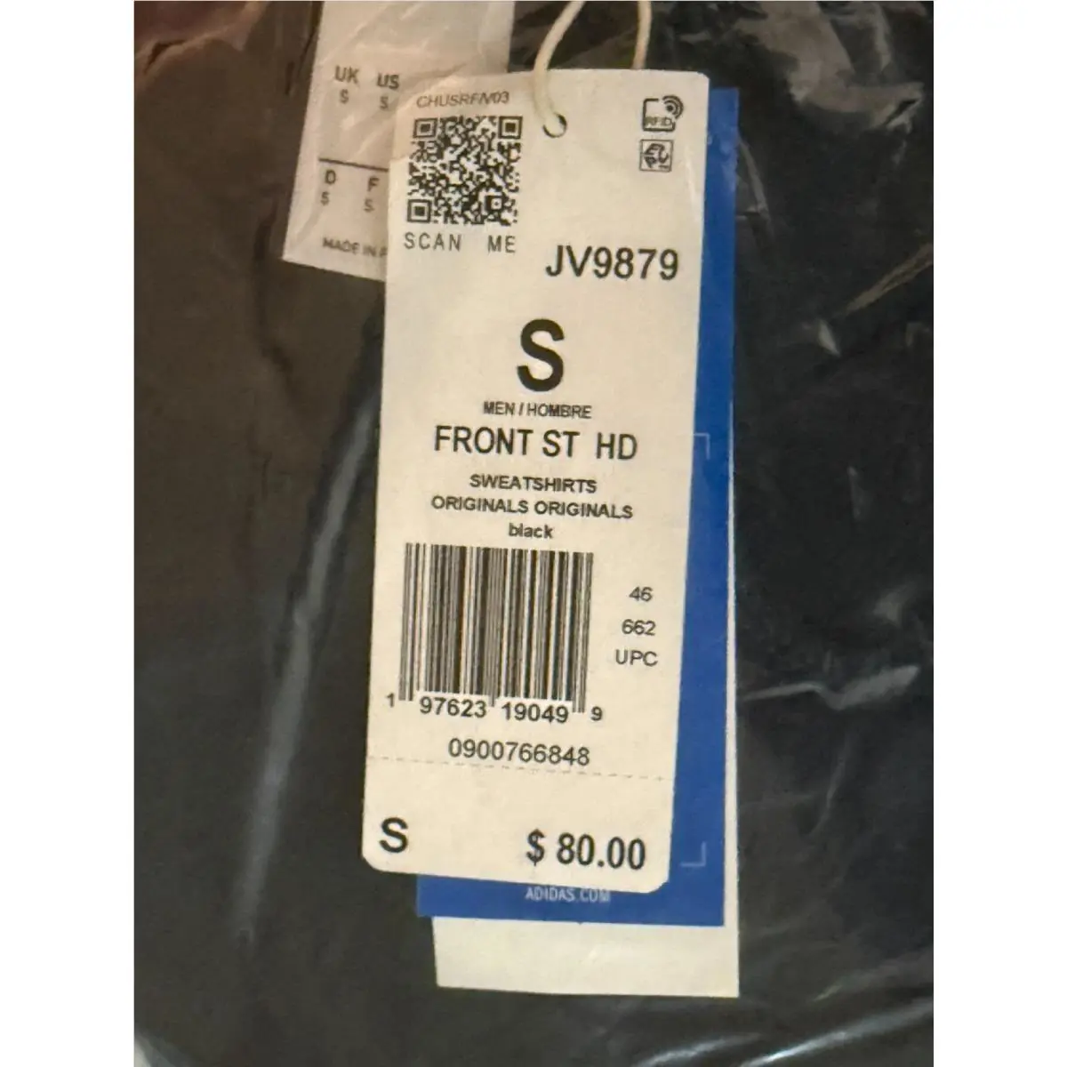 Adidas clothing - JV9879 - JV9879 - Black (UPC: 197623190499) 18