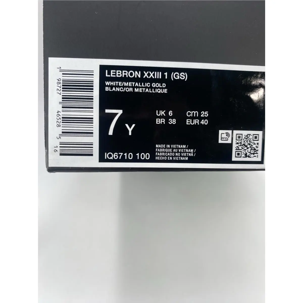 Nike shoes - Nike LeBron 7 - LeBron - IQ6710 100 - White (UPC: 198727465285) 8