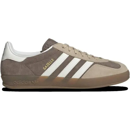 Adidas Originals Gazelle Indoor Men`s Size 8.5 Sneaker Earth Strata IF9646 - Brown