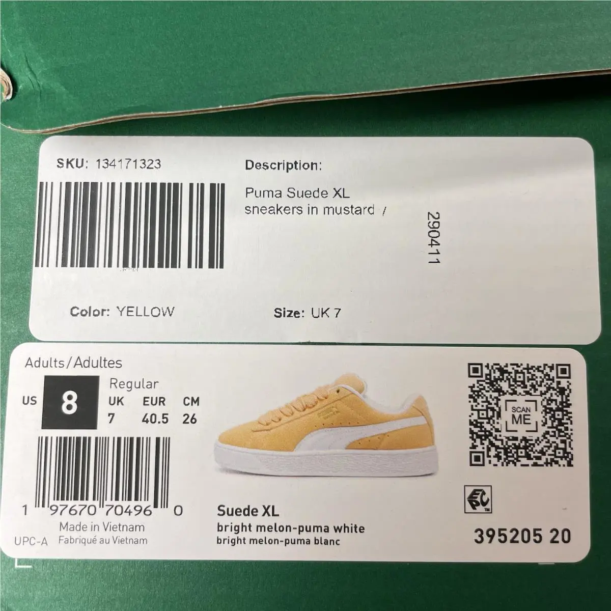 Puma shoes - PUMA Suede - Suede - 395205-20 - Yellow 5