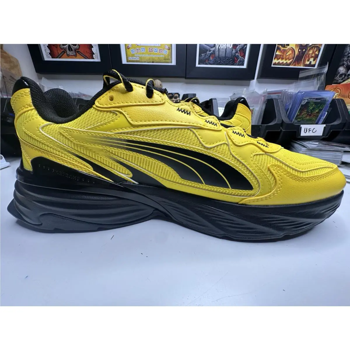 Puma shoes - PUMA All-Pro Nitro - Nitro - 408105-01 - Yellow 0