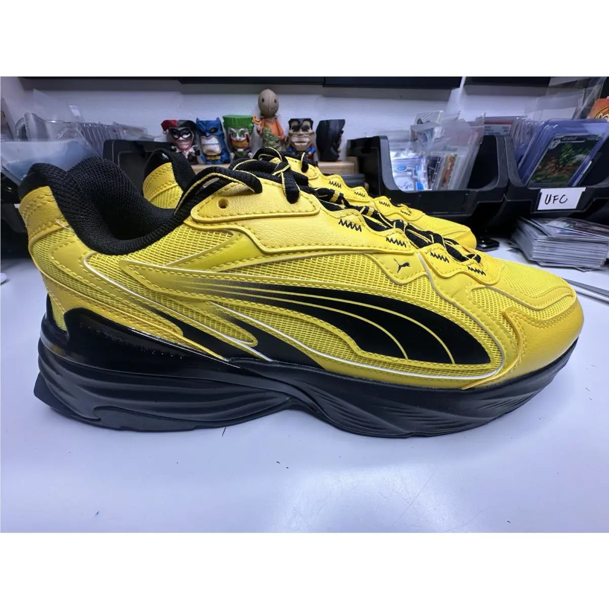 Puma shoes - PUMA All-Pro Nitro - Nitro - 408105-01 - Yellow 1