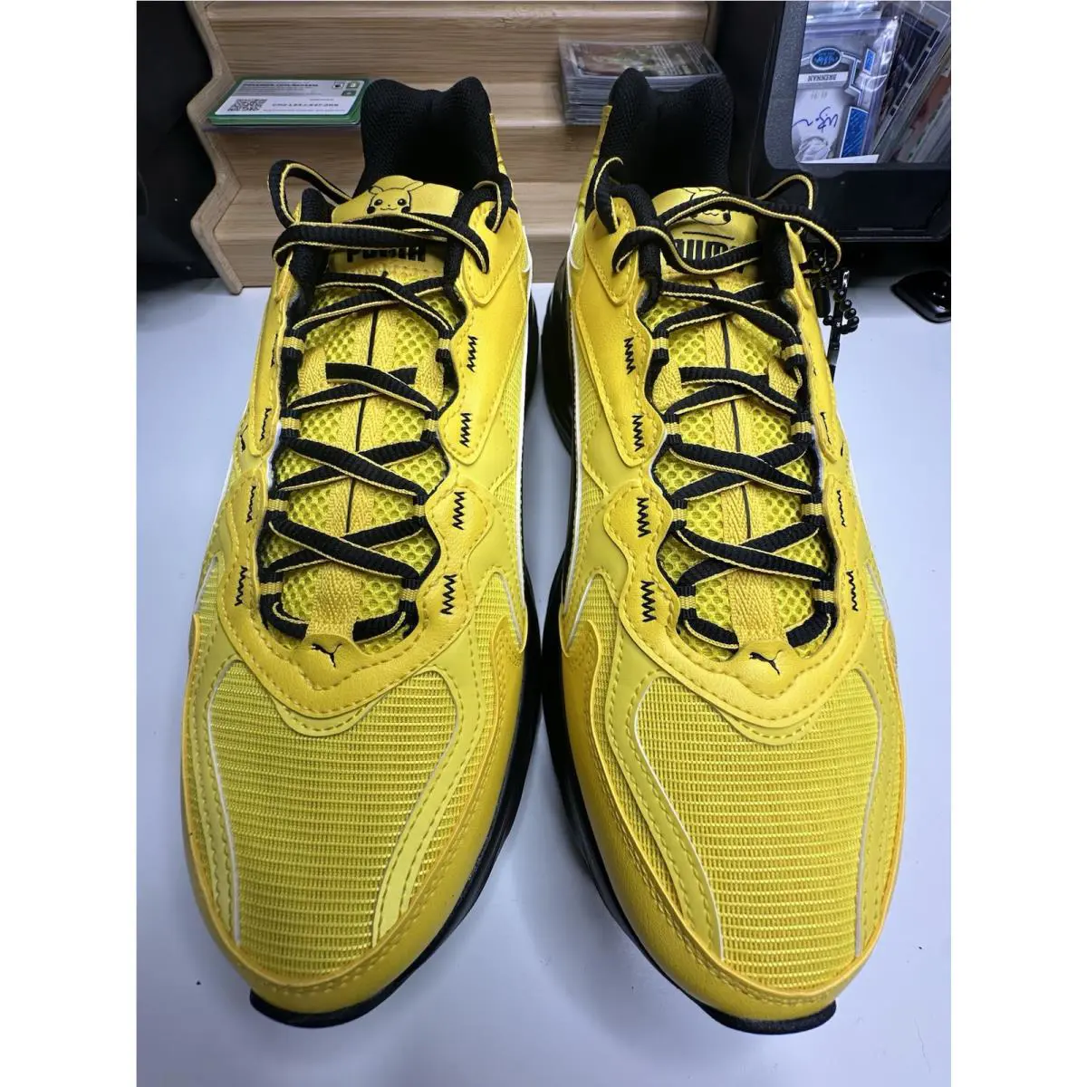 Puma shoes - PUMA All-Pro Nitro - Nitro - 408105-01 - Yellow 3
