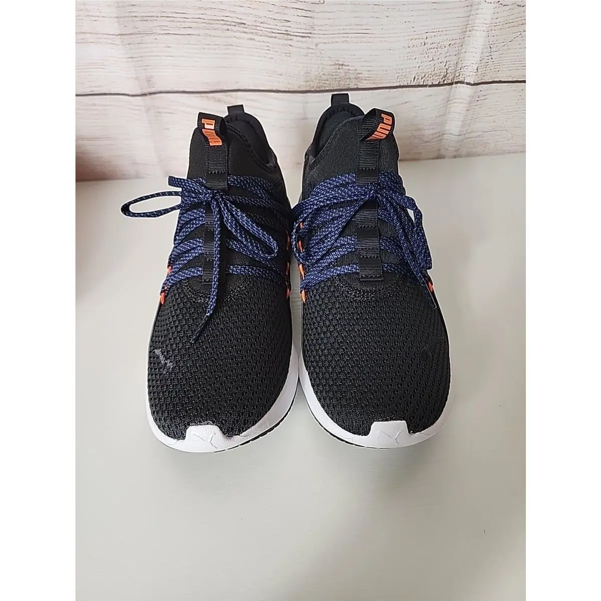 Puma shoes - PUMA Softride Carson Fresh Knit Fade Lace Up - 31300301 - Black (UPC: 198555008791) 2