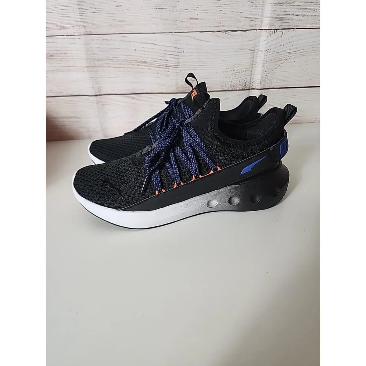 Puma shoes - PUMA Softride Carson Fresh Knit Fade Lace Up - 31300301 - Black (UPC: 198555008791) 3
