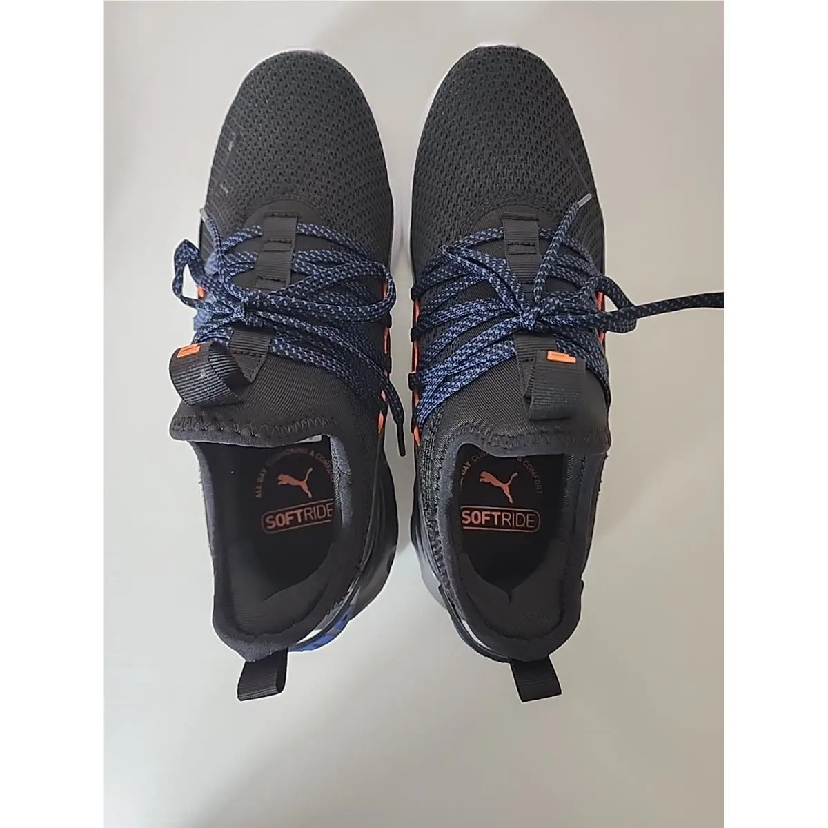 Puma shoes - PUMA Softride Carson Fresh Knit Fade Lace Up - 31300301 - Black (UPC: 198555008791) 6