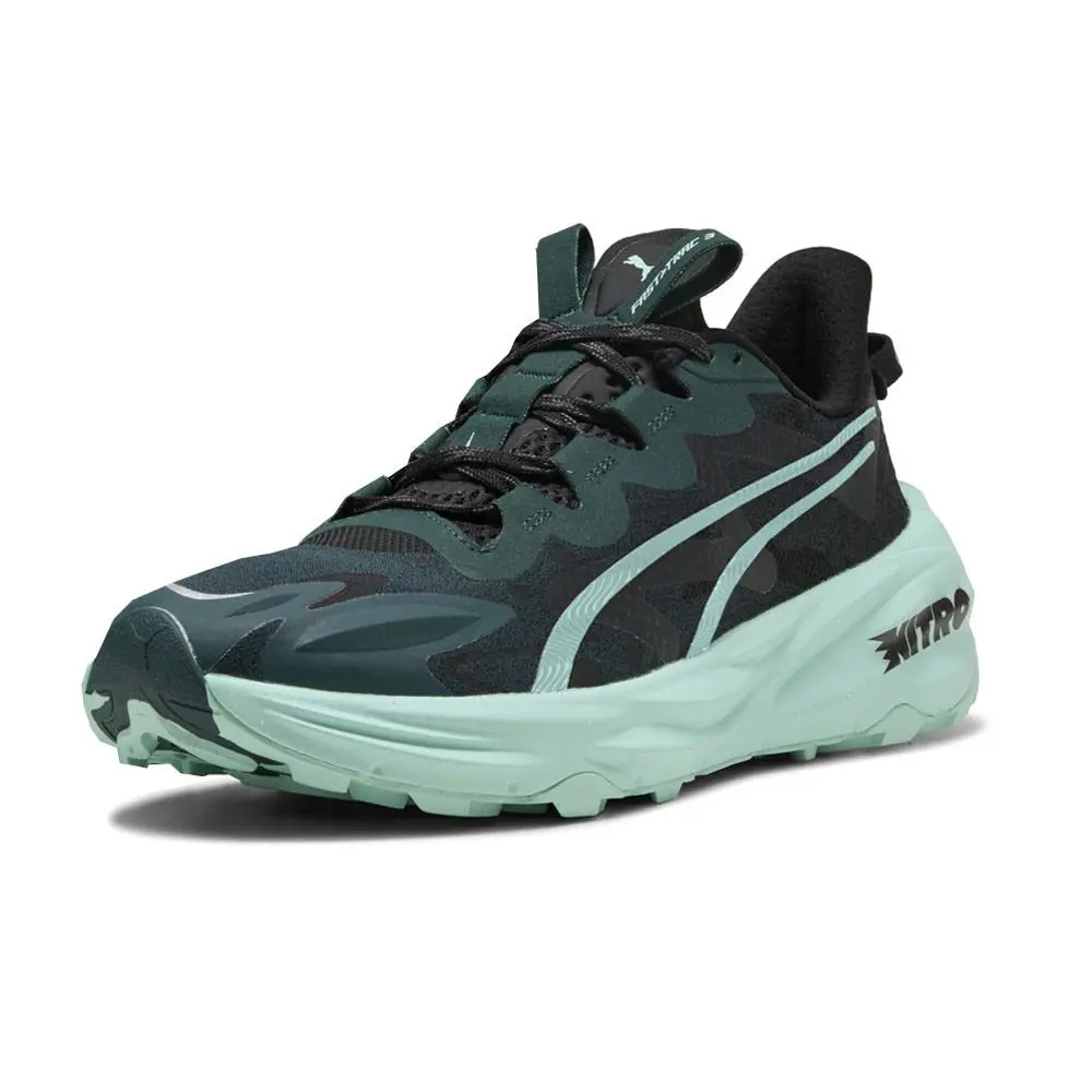 Puma shoes - PUMA Fast Trac Nitro 3 Trail Running - 37978617 - Green (UPC: 198553091092) 0