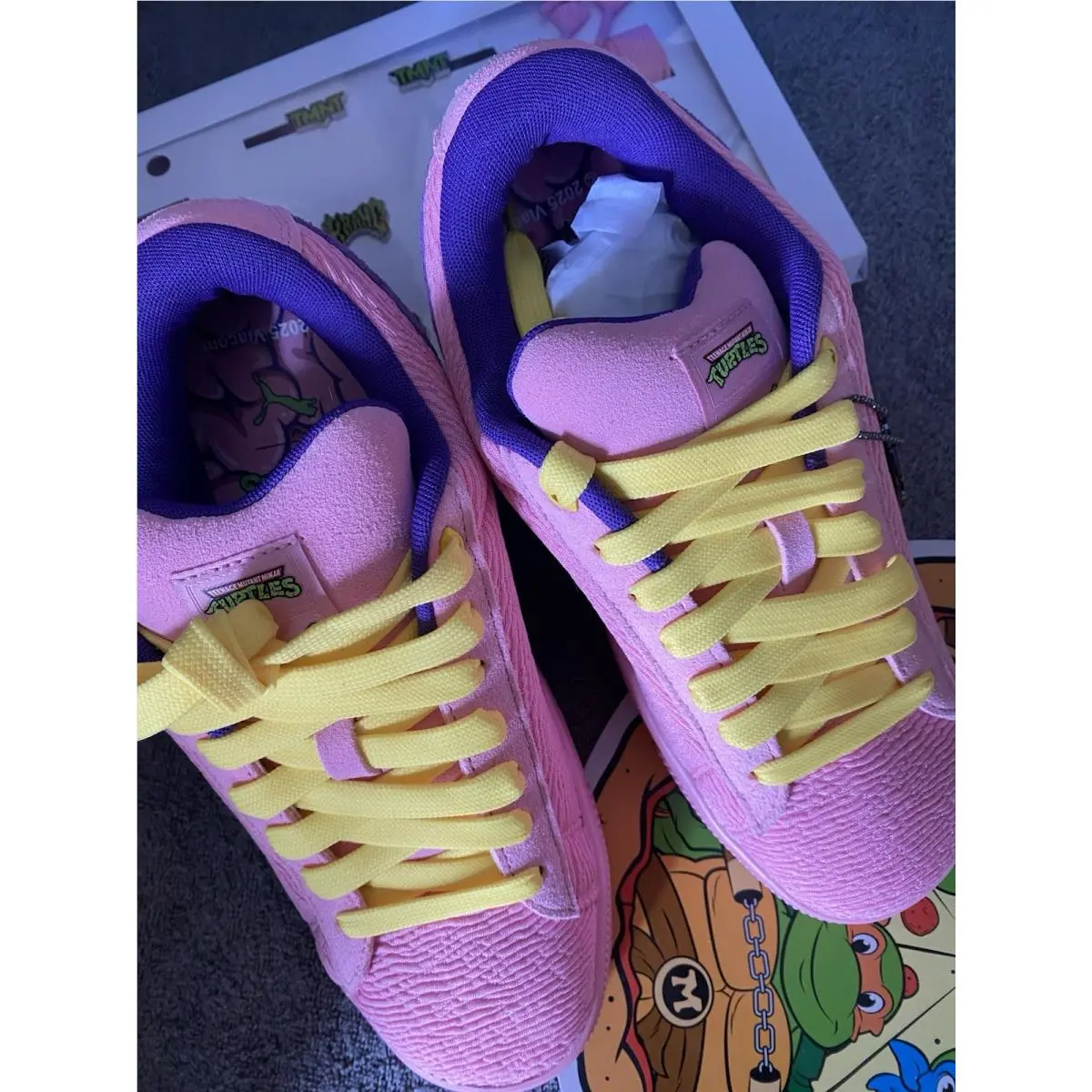 Puma Cowabunga Pink Suede Size 8 Women’s Sneaker