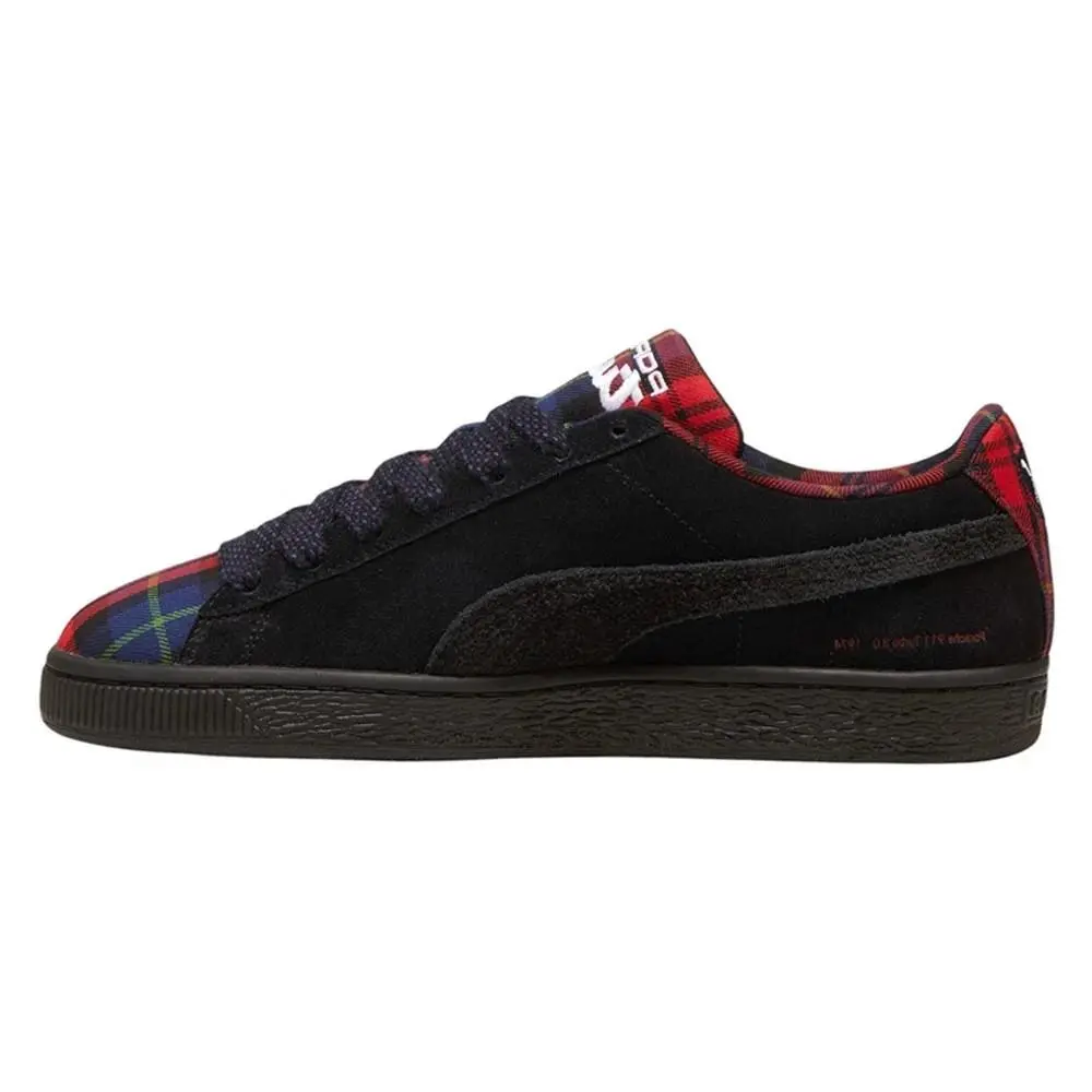 Puma shoes - PUMA Porsche Legacy X Suede Classic Tartan Lace Up - 30841702 - Black (UPC: 197670349215) 1