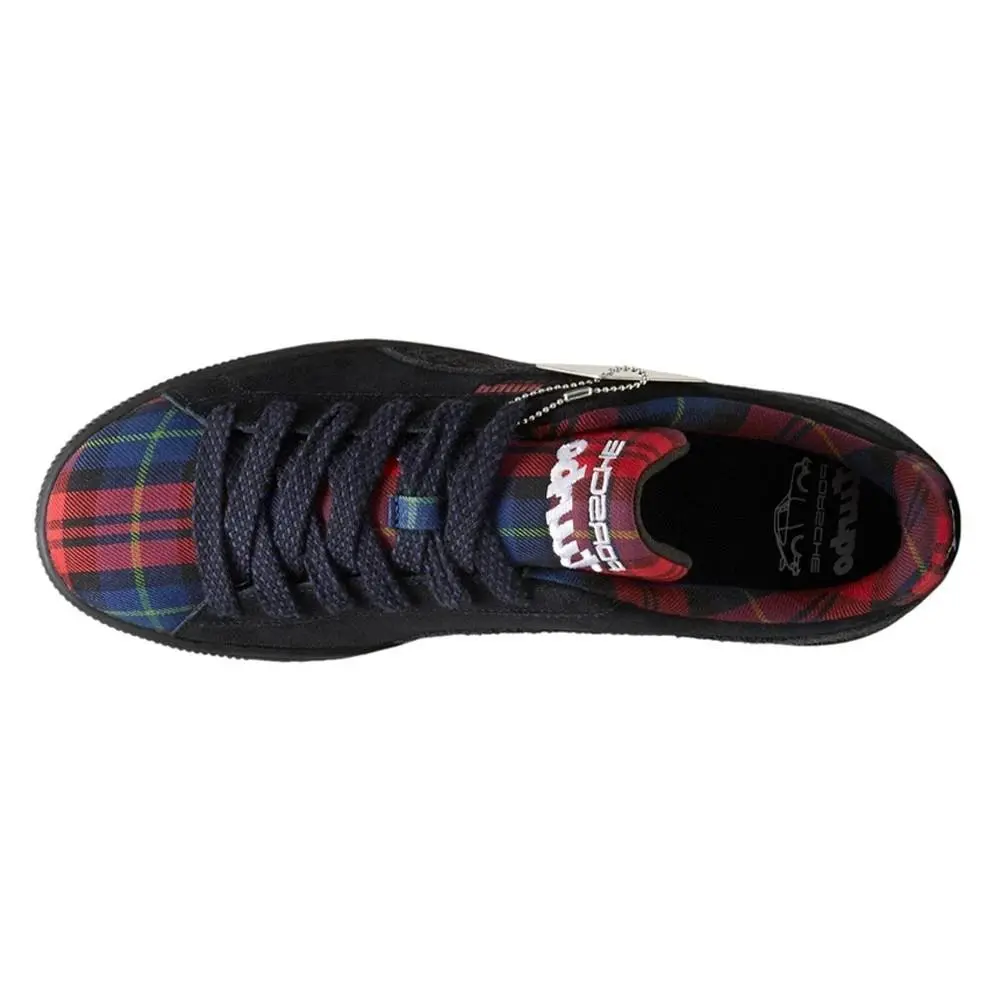 Puma shoes - PUMA Porsche Legacy X Suede Classic Tartan Lace Up - 30841702 - Black (UPC: 197670349215) 2