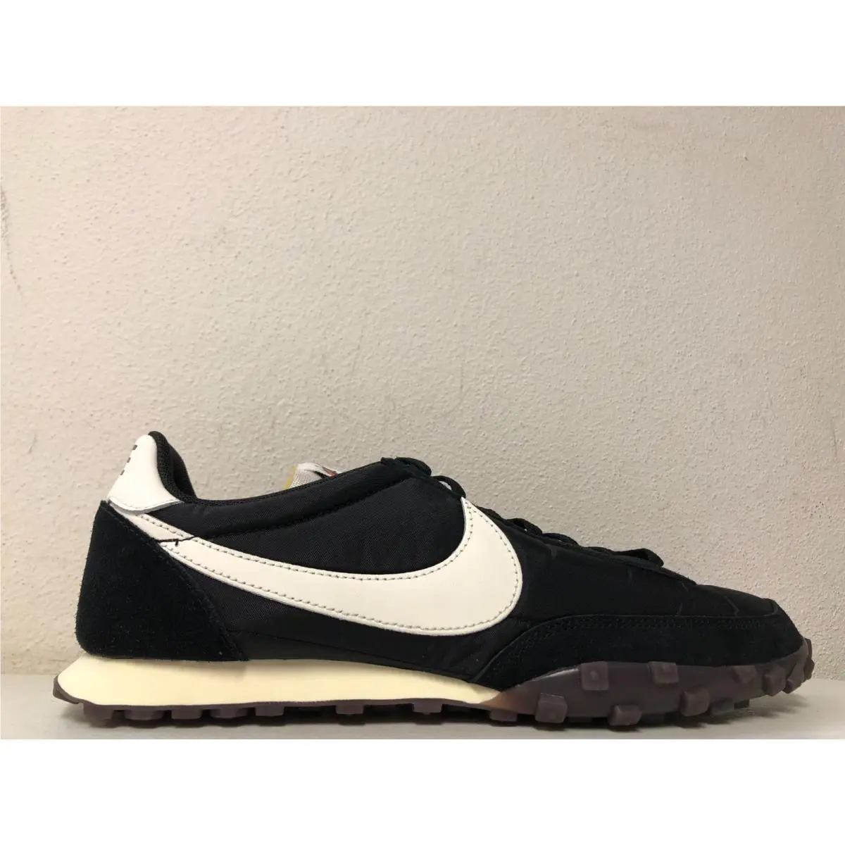 Nike Waffle Racer Black Sail Coconut Milk IM8658-001 Size 12