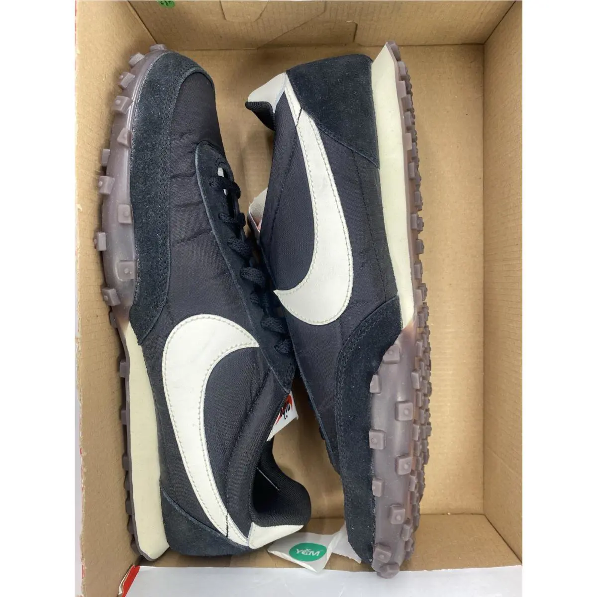 Nike shoes - Nike Waffle Racer - Waffle Racer - IM8658 001 - Black/Sail-Coconut Milk (UPC: 198488571133) 7