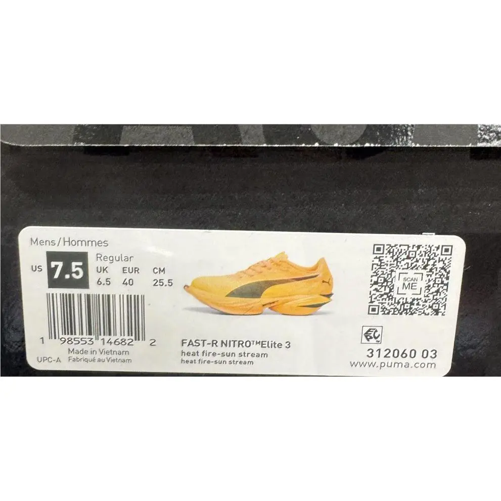 Puma shoes - Fast-R Nitro Elite 3 - Nitro Elite - Orange 5