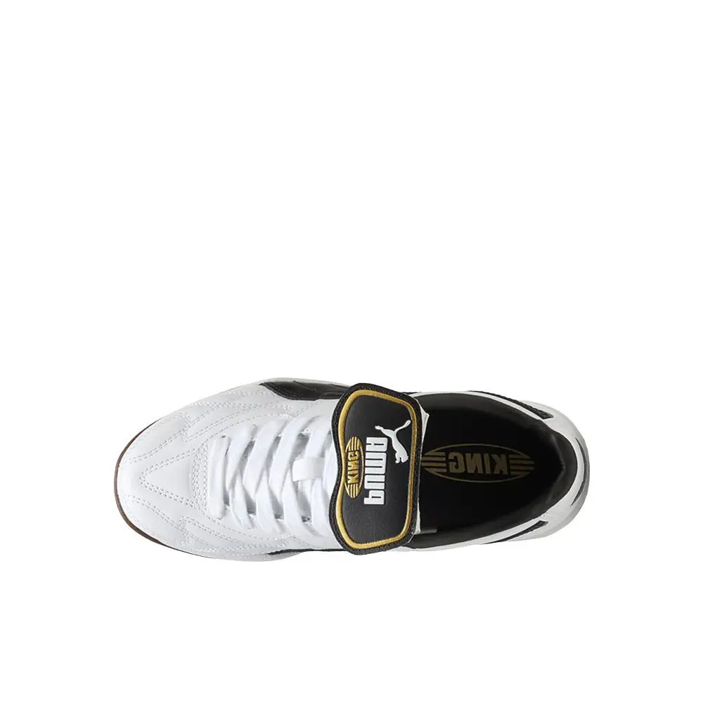 Puma shoes - PUMA King Indoor Lace Up  Youth - 40373108 - White (UPC: 198551975394) 2