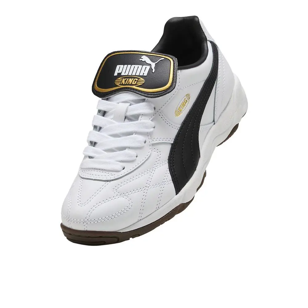 Puma shoes - PUMA King Indoor Lace Up  Youth - 40373108 - White (UPC: 198551975394) 4