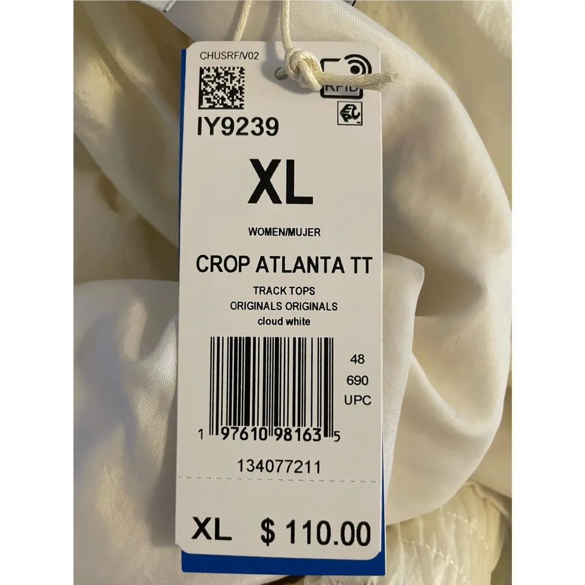 Adidas clothing - Adidas Atlanta Cutline - Atlanta Cutline - IY9239 - White 6