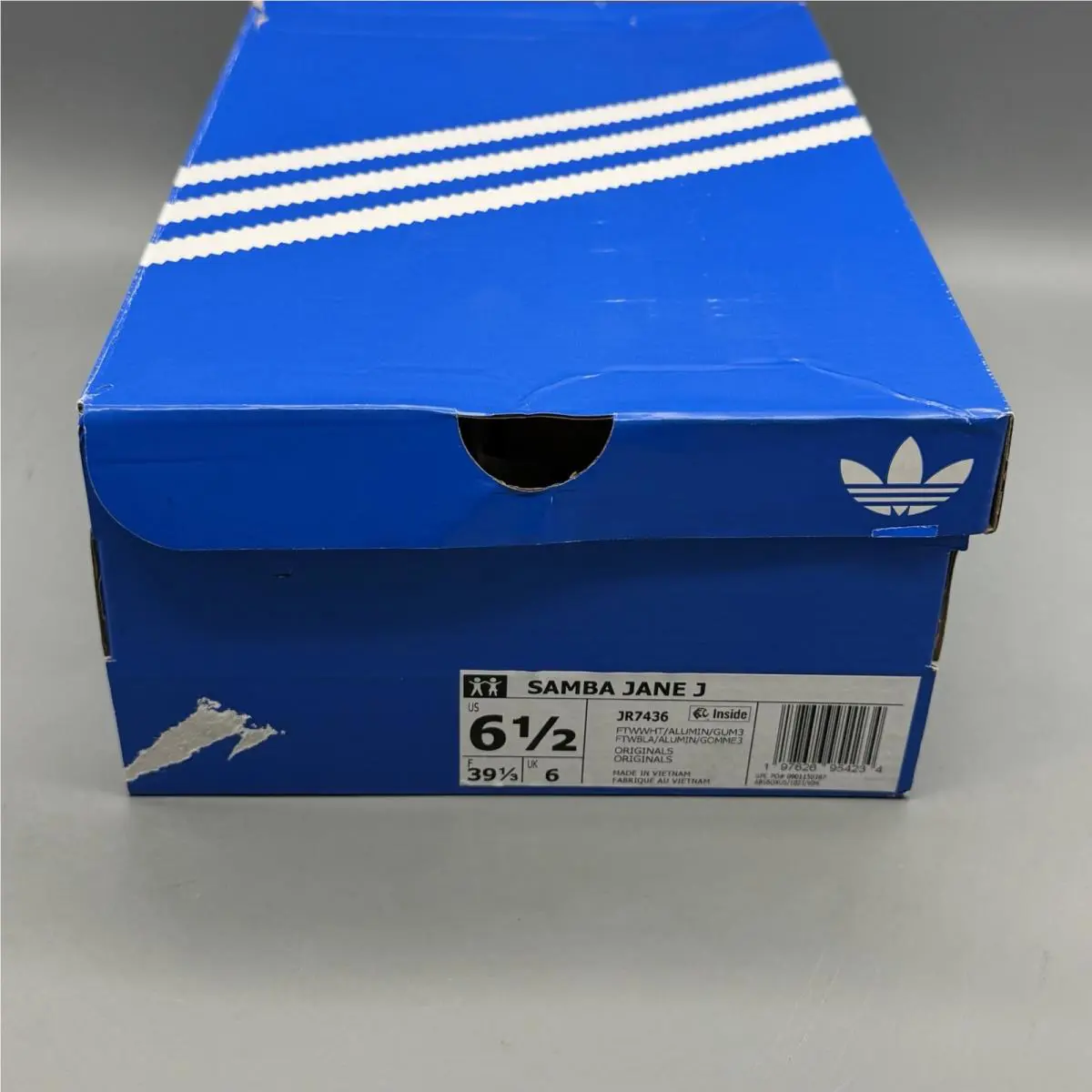 Adidas shoes - adidas Samba Jane - Samba Jane - JR7436 - White (UPC: 0197626954234) 13