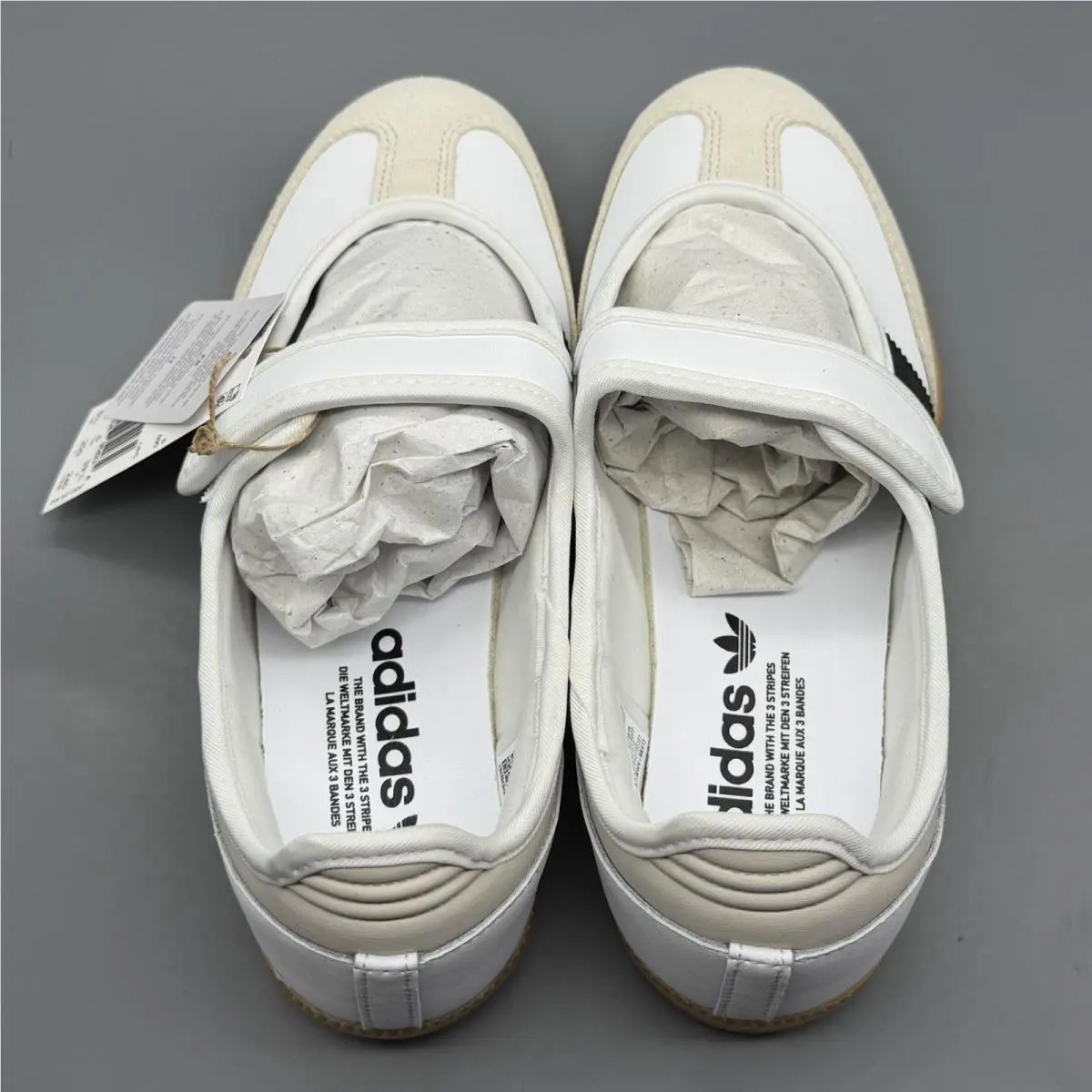 Adidas shoes - adidas Samba Jane - Samba Jane - JR7436 - White (UPC: 0197626954234) 5