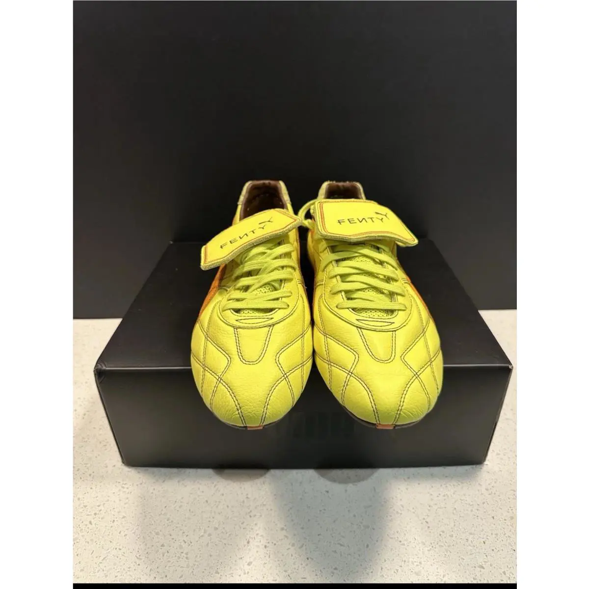 Puma shoes - Avanti LS Stitched - Avanti Stitched - 404814 02 - Yellow 2
