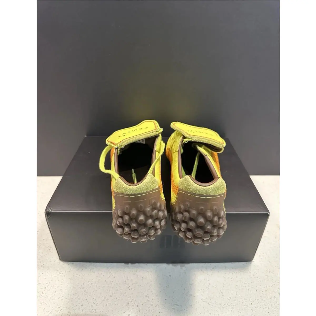 Puma shoes - Avanti LS Stitched - Avanti Stitched - 404814 02 - Yellow 3