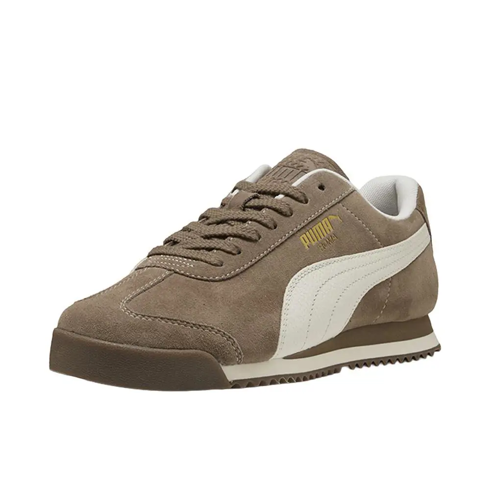 Puma shoes - PUMA Roma Suede Lace Up - 39863507 - Brown (UPC: 197673486955) 0
