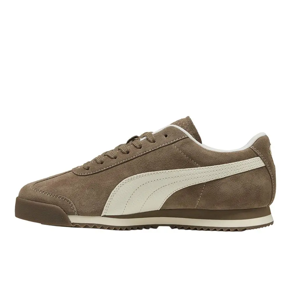 Puma shoes - PUMA Roma Suede Lace Up - 39863507 - Brown (UPC: 197673486955) 1