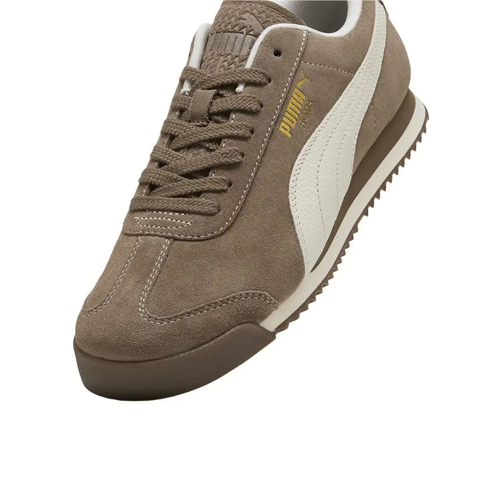 Puma shoes - PUMA Roma Suede Lace Up - 39863507 - Brown (UPC: 197673486955) 4
