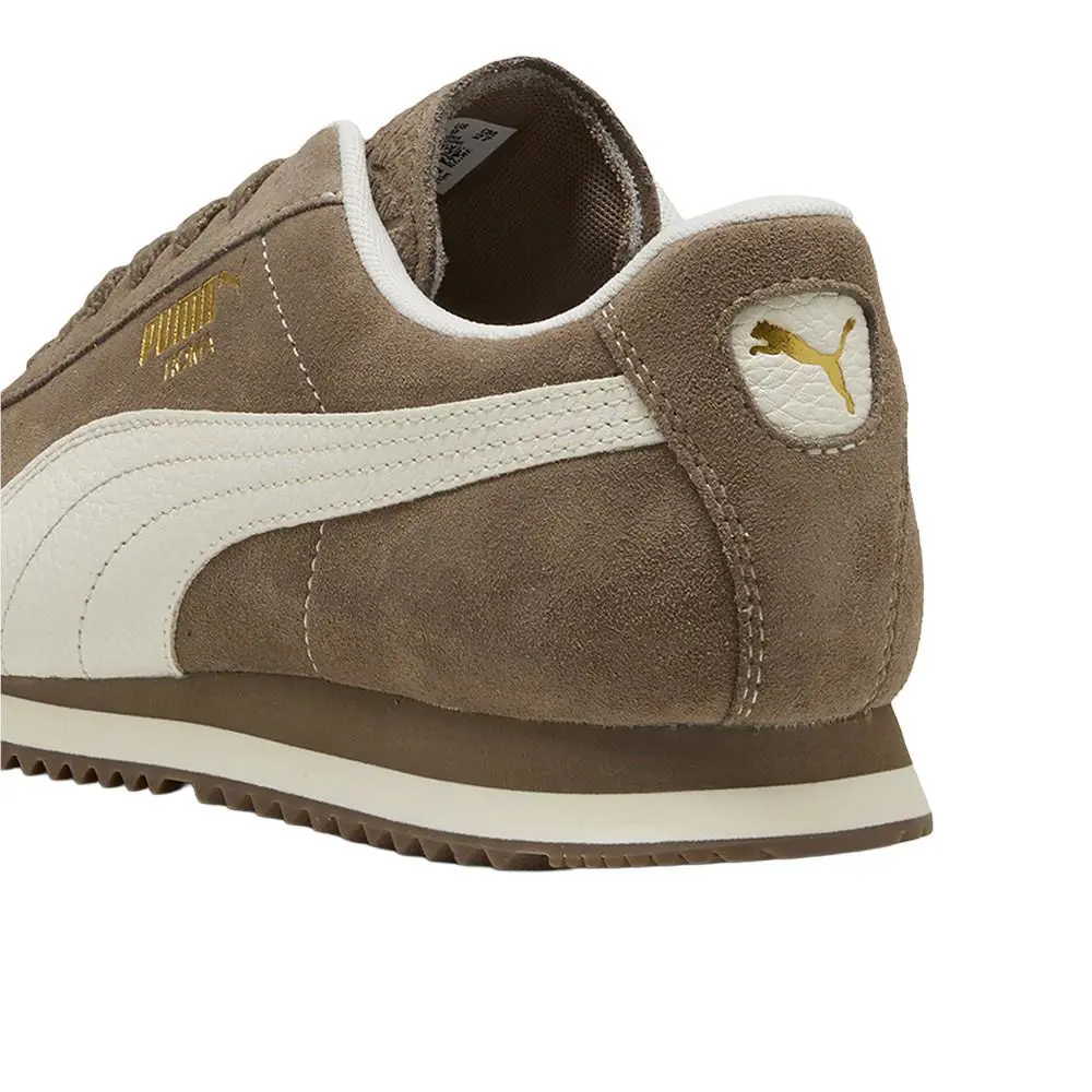 Puma shoes - PUMA Roma Suede Lace Up - 39863507 - Brown (UPC: 197673486955) 5
