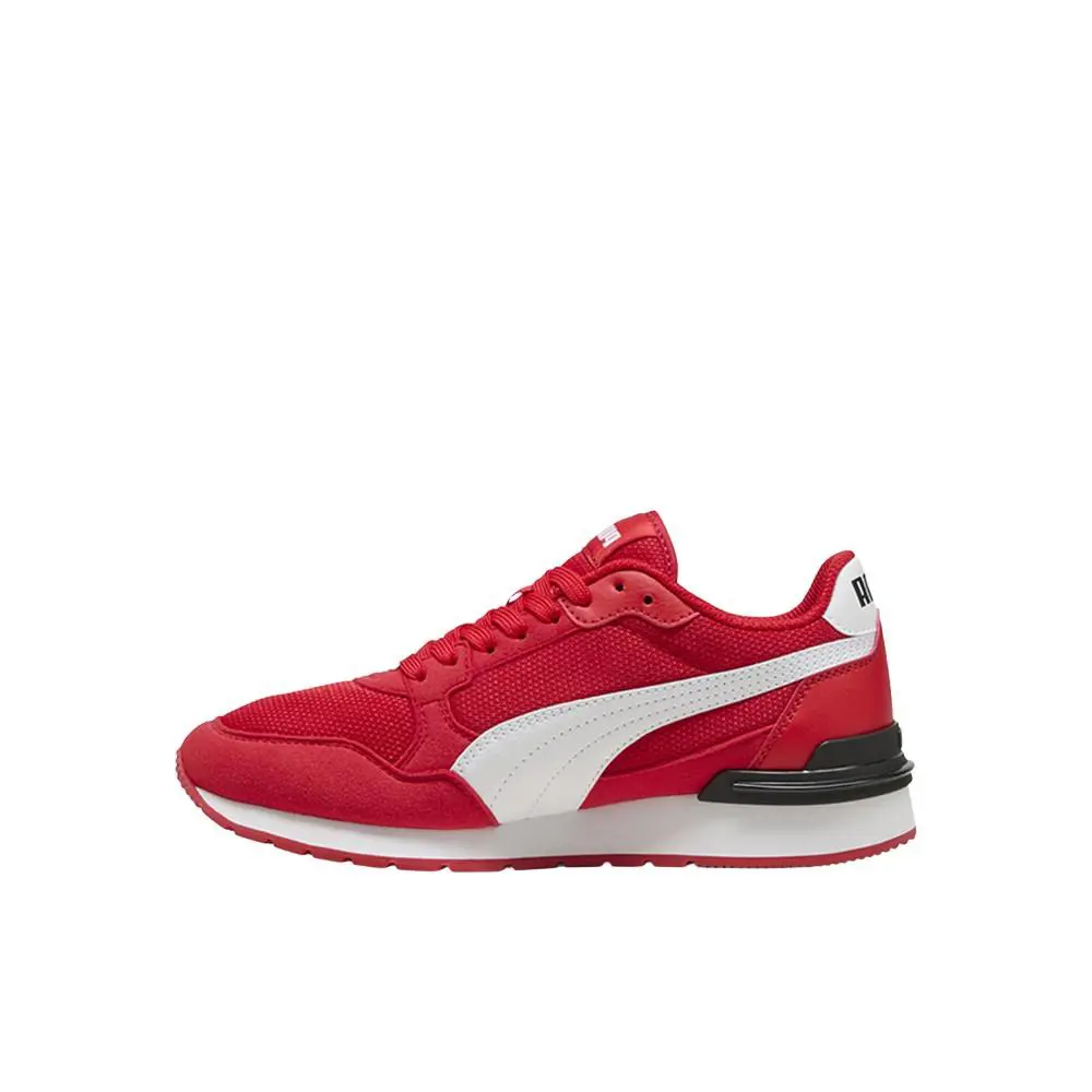 Puma shoes - PUMA St Runner V4 Mesh Lace Up  Youth - 39987617 - Red (UPC: 198556856872) 1