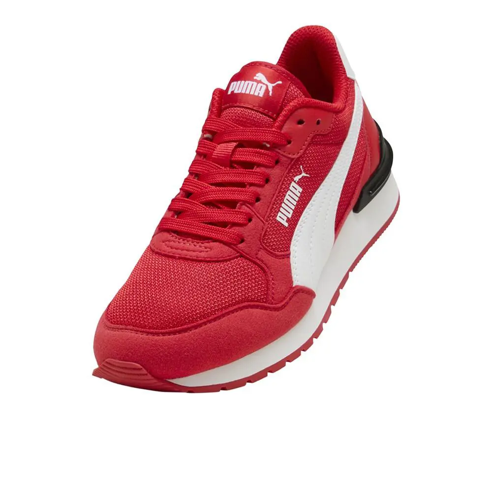 Puma shoes - PUMA St Runner V4 Mesh Lace Up  Youth - 39987617 - Red (UPC: 198556856872) 4