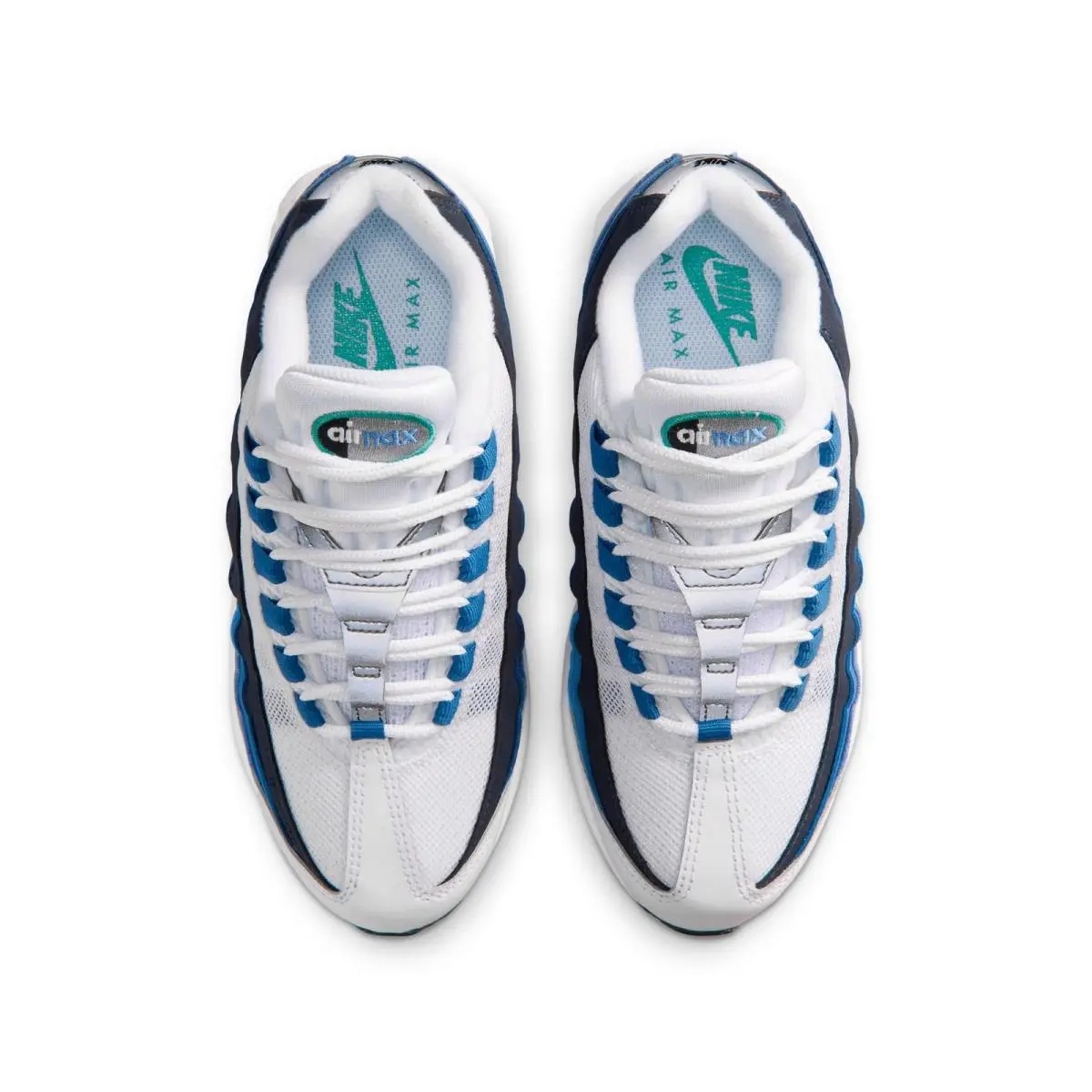 Nike shoes - IU7899100 - IU7899-100 - WHITE/EMERALD GREEN-LAKE BLUE 1
