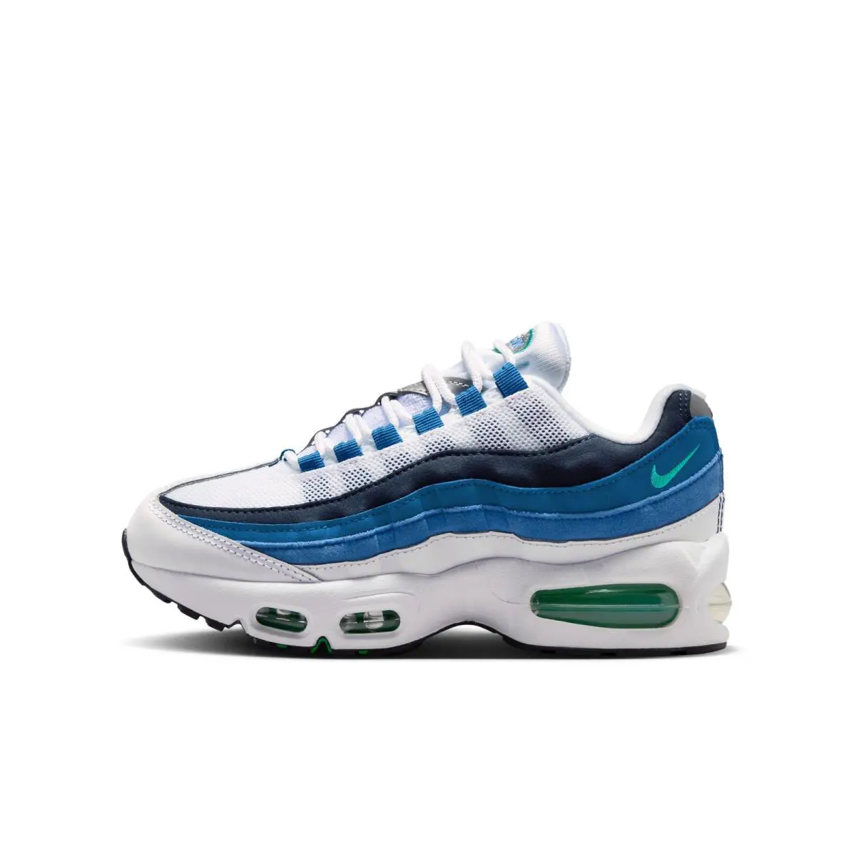 Nike shoes - IU7899100 - IU7899-100 - WHITE/EMERALD GREEN-LAKE BLUE 0
