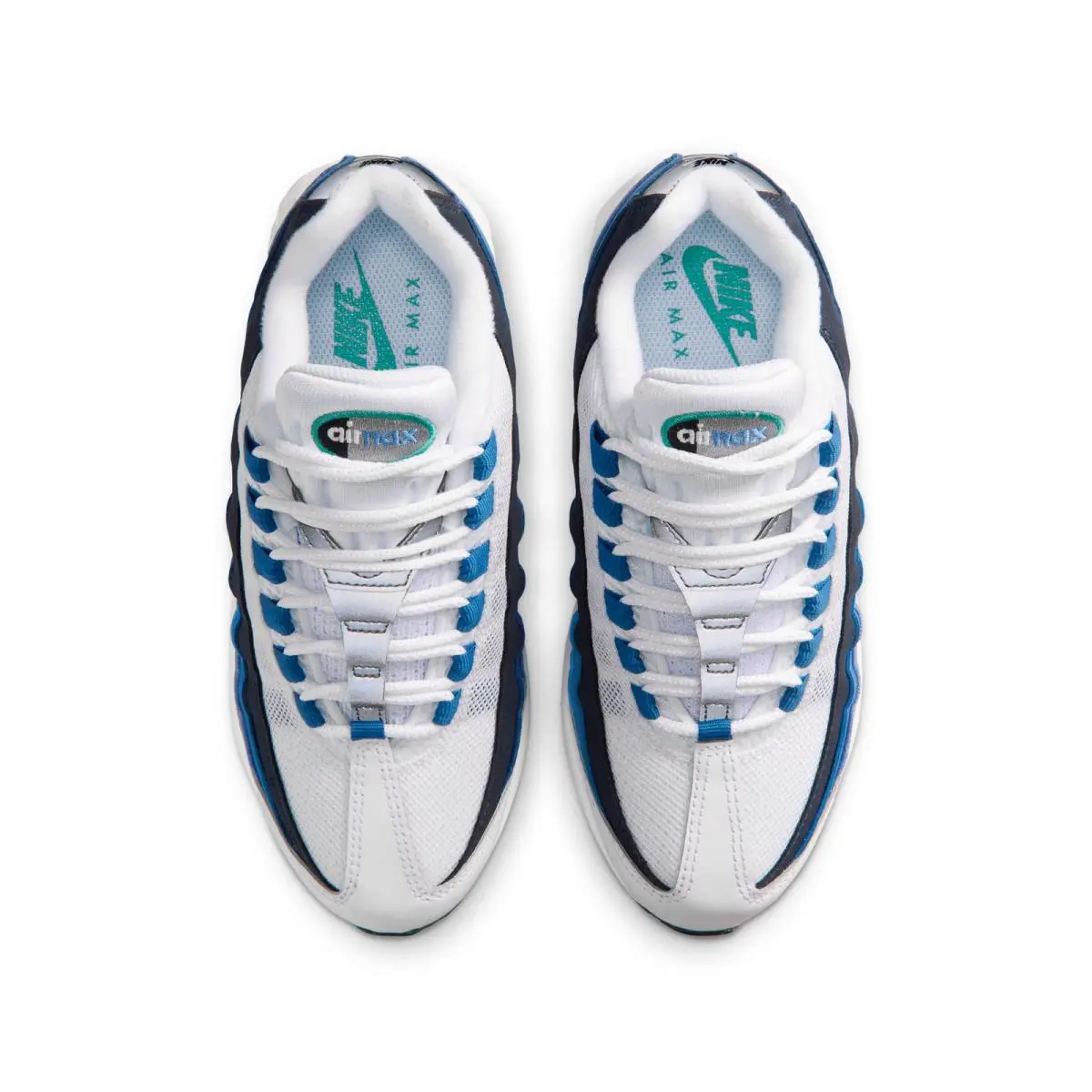 Nike shoes - IU7899100 - IU7899-100 - WHITE/EMERALD GREEN-LAKE BLUE 1
